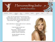 Tablet Screenshot of hairconsulting.be